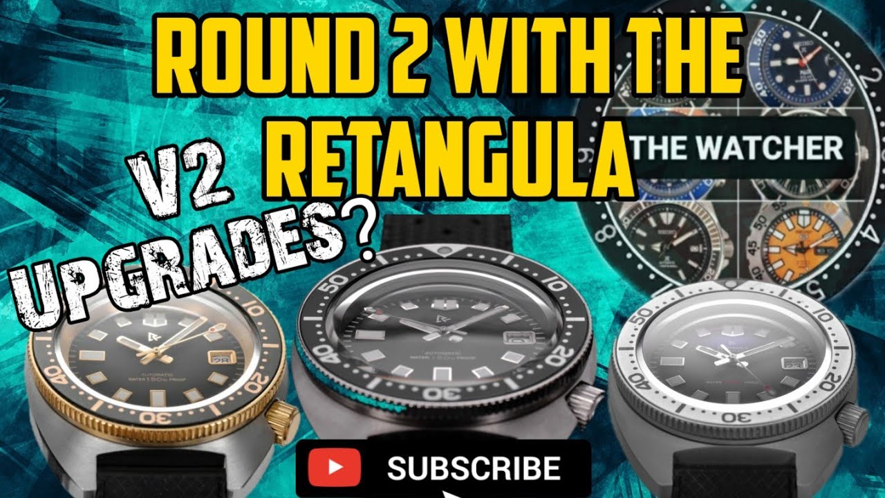 ⭐Retangula Round 2 - v2 upgrade?⭐ | Watch review and update info⌚ | The Watcher
