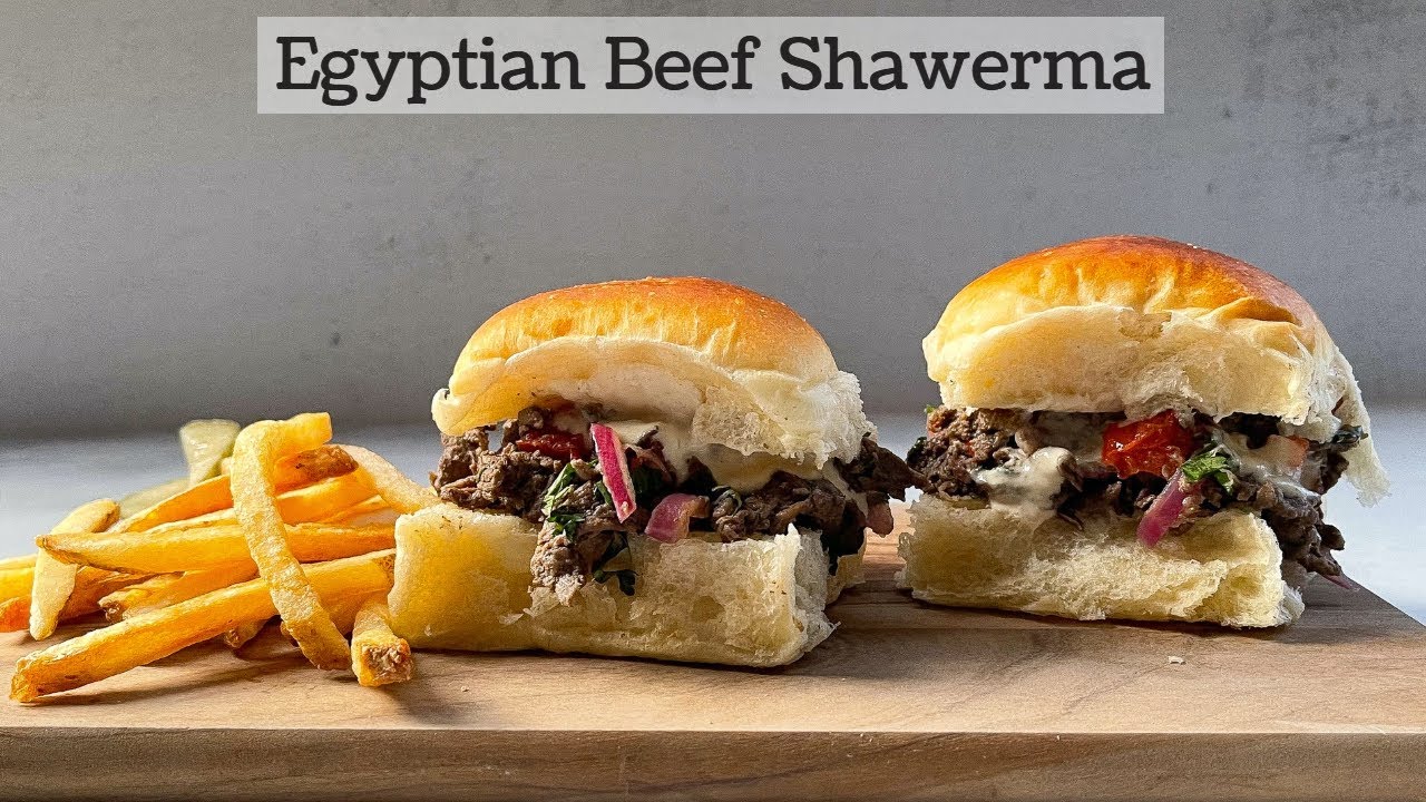 How to make Egyptian Beef shawarma at home