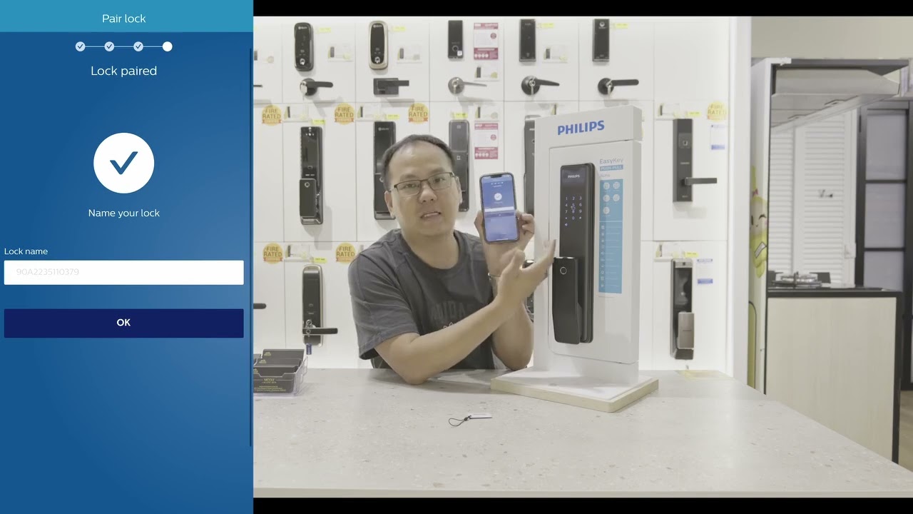 Philips EasyKey Alpha Digital Lock. The best one? #HDDoor #door #gate #digitallock #singapore