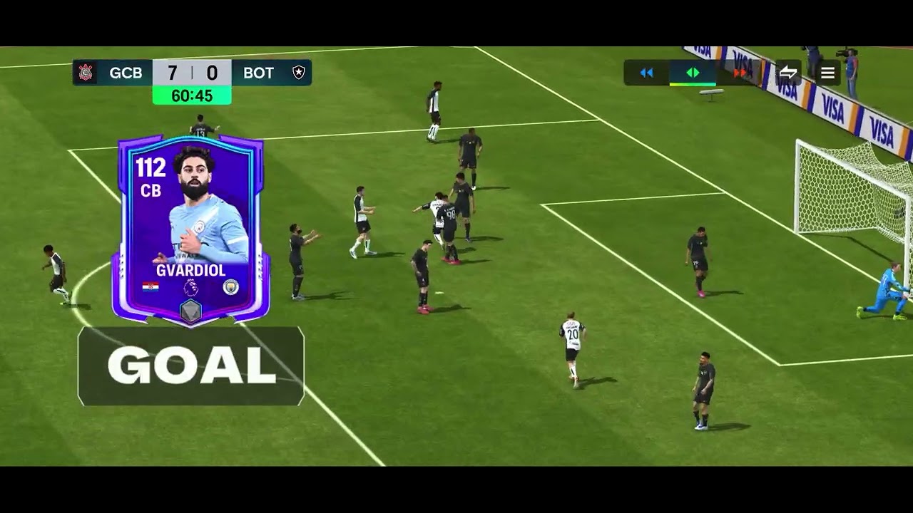 I beat Botafogo 10-0 in FC Mobile