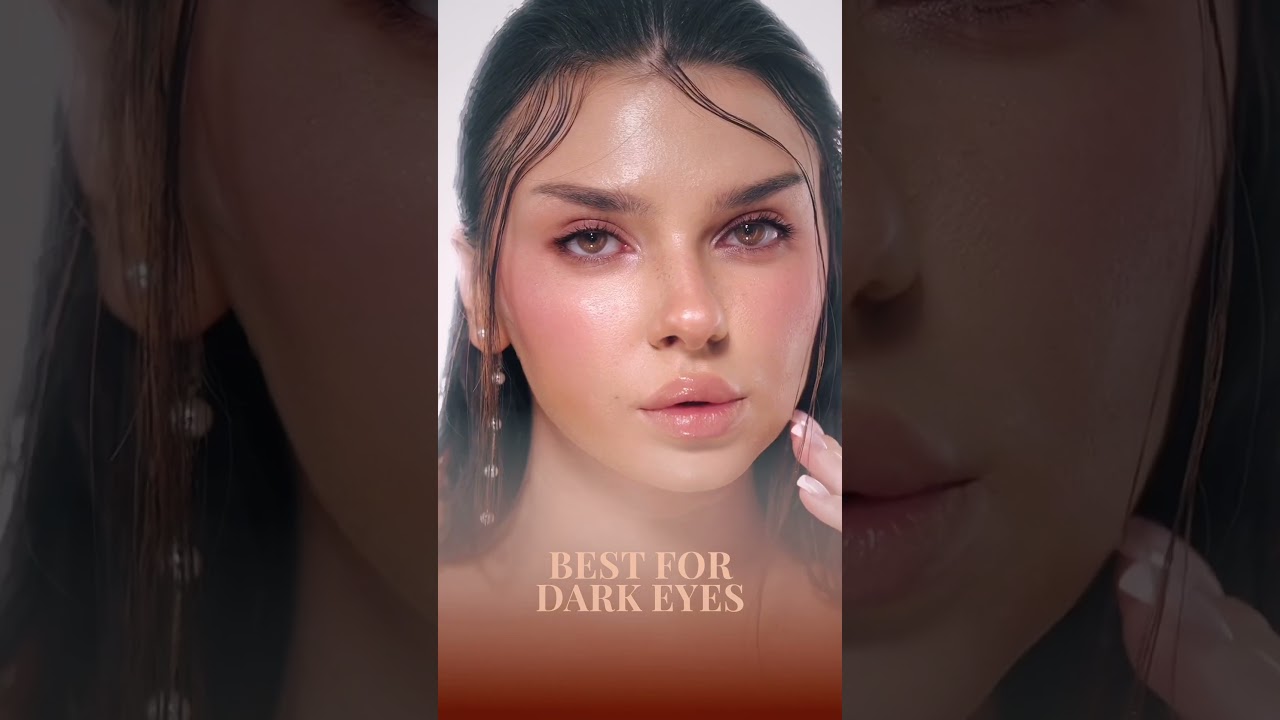 NEW Cocoa Brown Colored Contacts from Solotica | Supernatural Brown Lenses For Dark Eyes