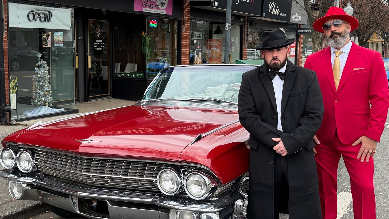 BRUNO AND HIS RED COUPE DEVILLE - GFELLA GUIDO CHRISTMAS 2025