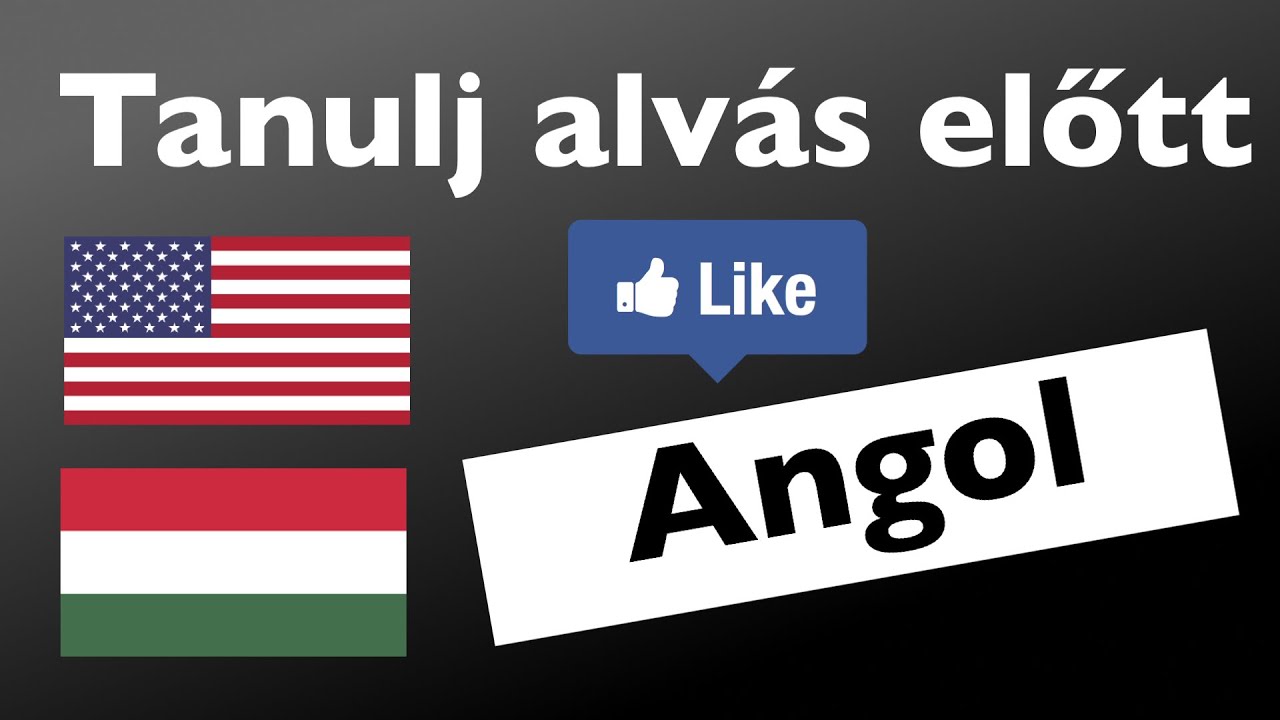 Tanulj alvás előtt - Angol (anyanyelvi beszélő)  - zenével //