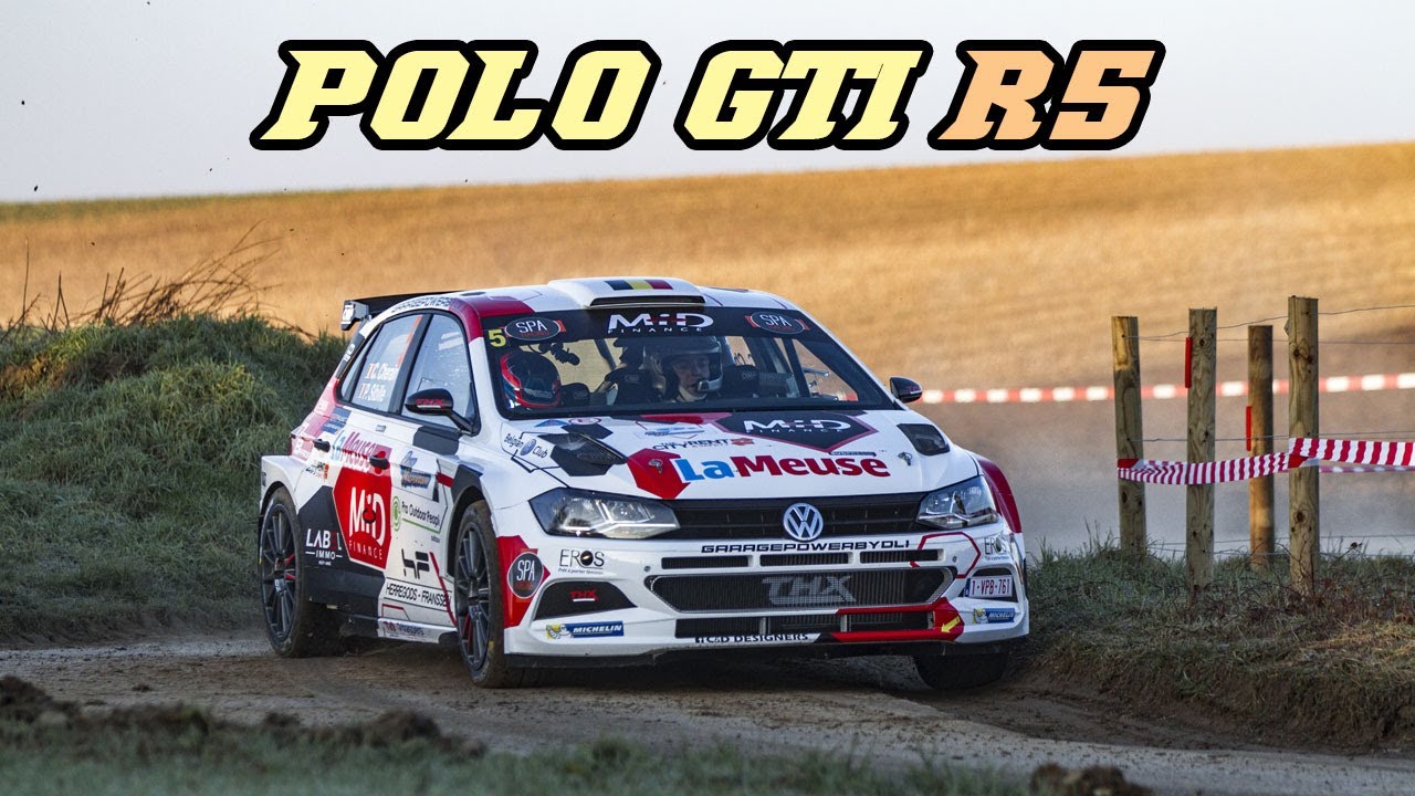 VW POLO GTI R5 - Turbo flutter, fly-by's, jump and drifts