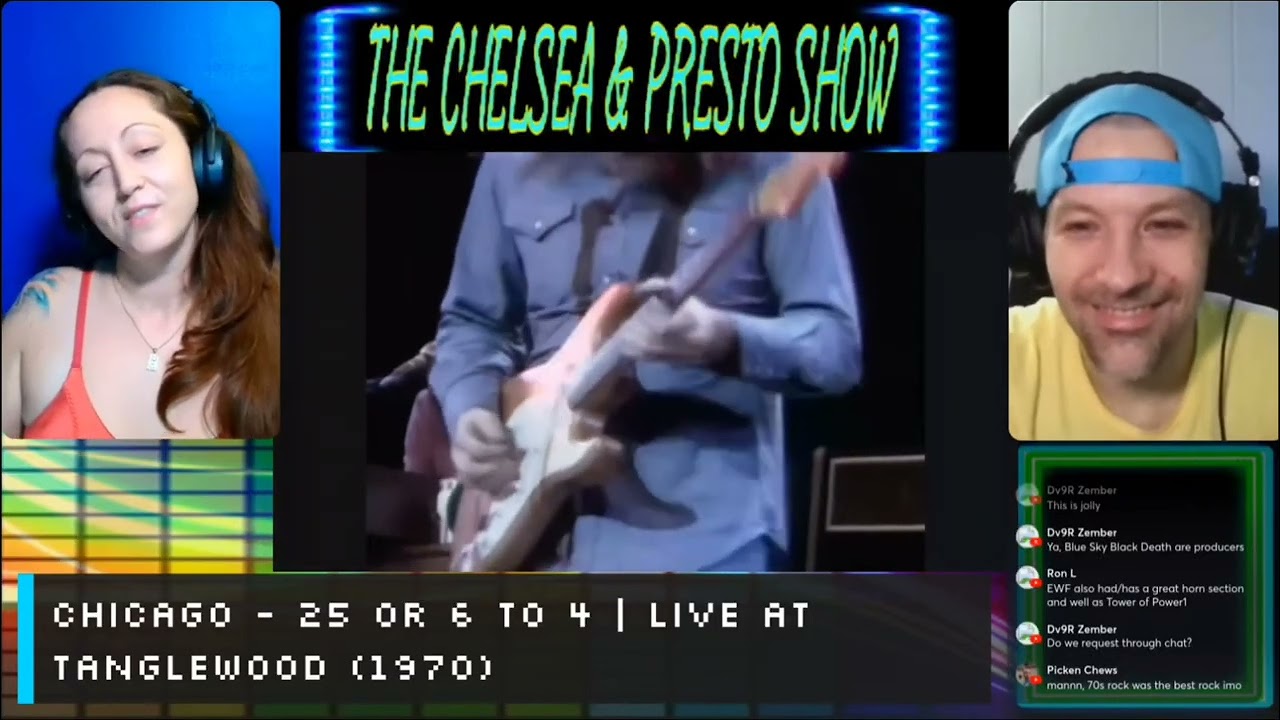 Chicago - 25 or 6 to 4 - LIVE at the Tanglewood (1970) Reaction on Request Fest 