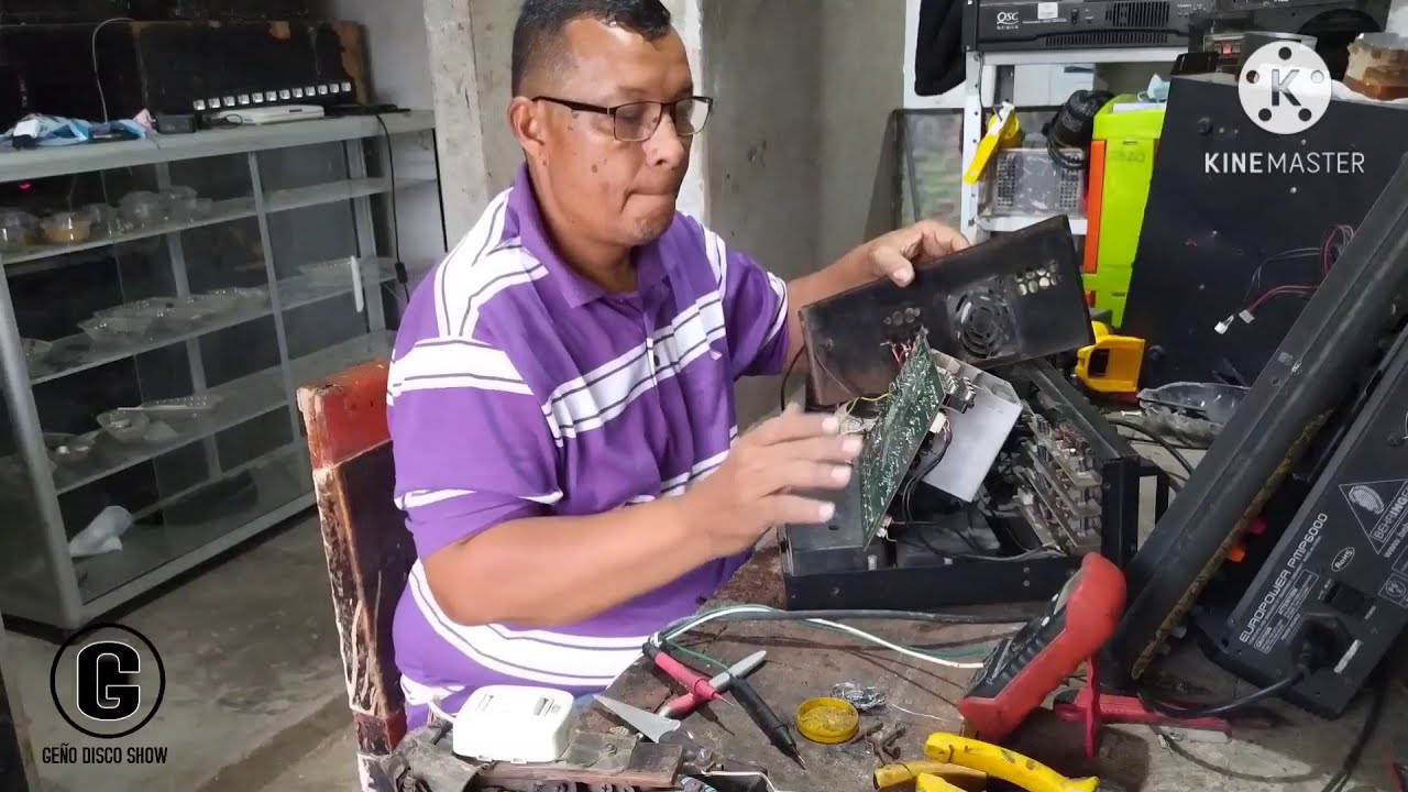 Reparando AMPLIFICADOR DE SONIDO  LSV parte 1