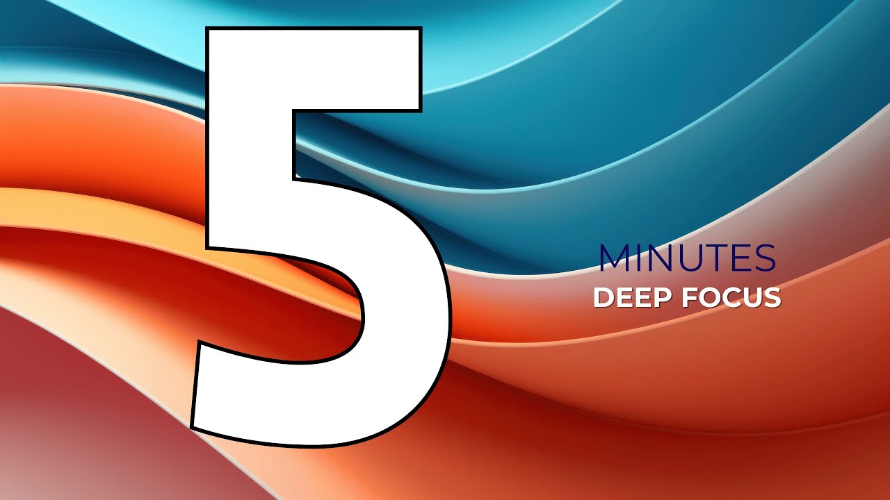 5 minute focus timer | Focus Timer for Studying & Work