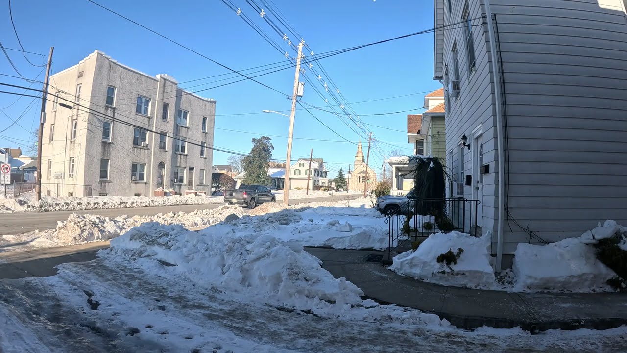 Snow View #snow sunny day #sunny #sunnyday #snowday 4K
