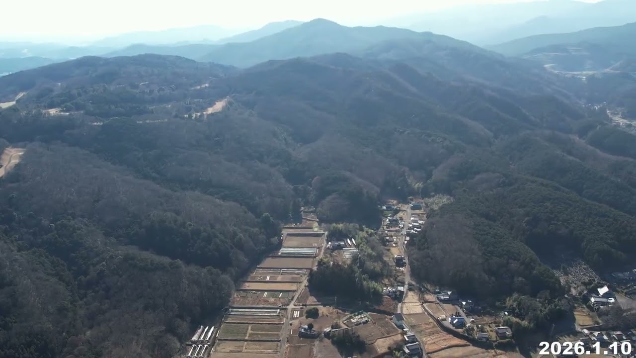 【小川町空撮】（2026 1 10）撮影①