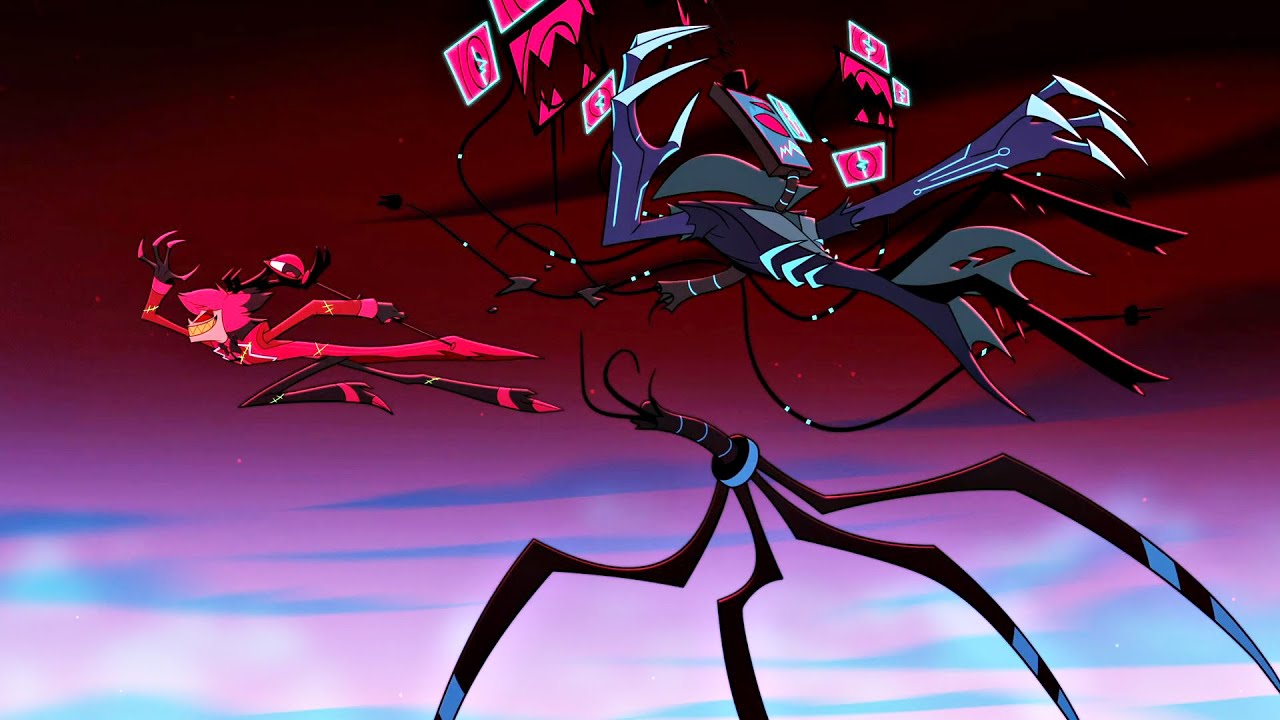 Alastor vs Vox | Final Battle (Hazbin Hotel 2x8)