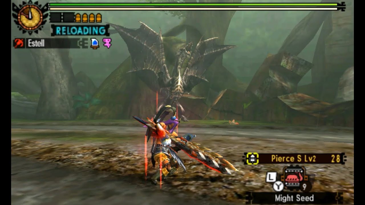 MH4U MH4G - lv140 Kushala Daora / LBG / 11'23