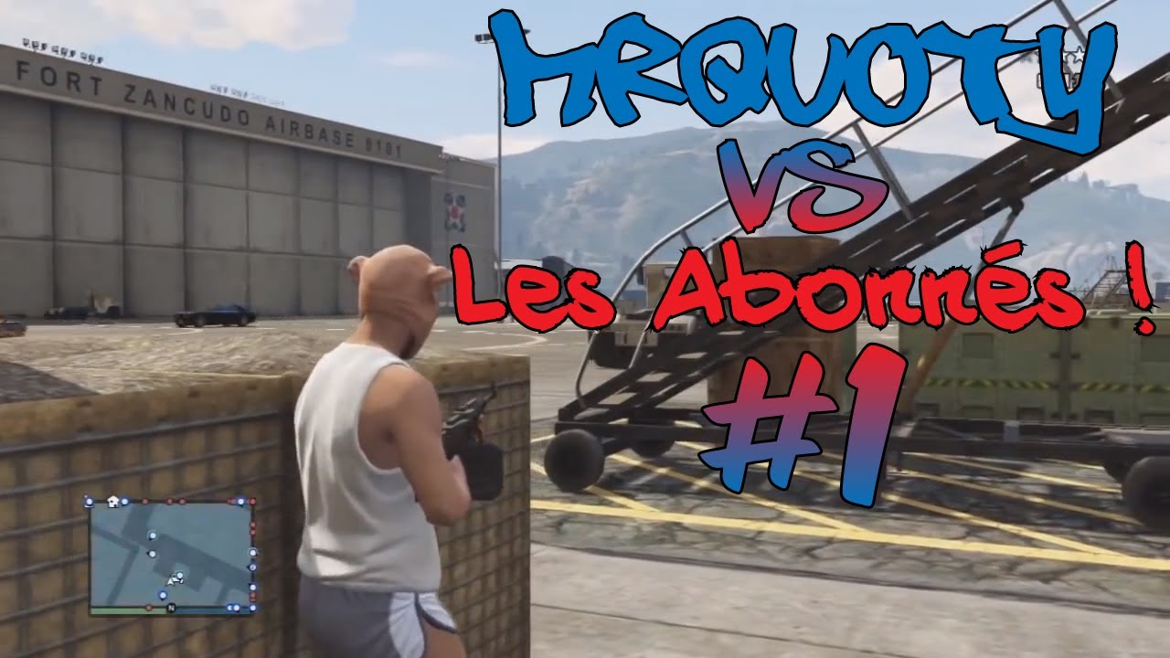 GTA V ONLINE | MrQuoty Vs Les Abonnés !!!