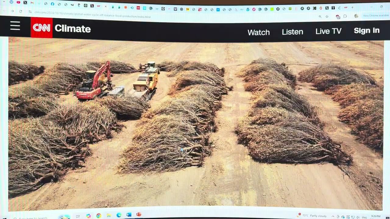 Our Planetary Hydrological Cycle has Jumped the Shark to Instability