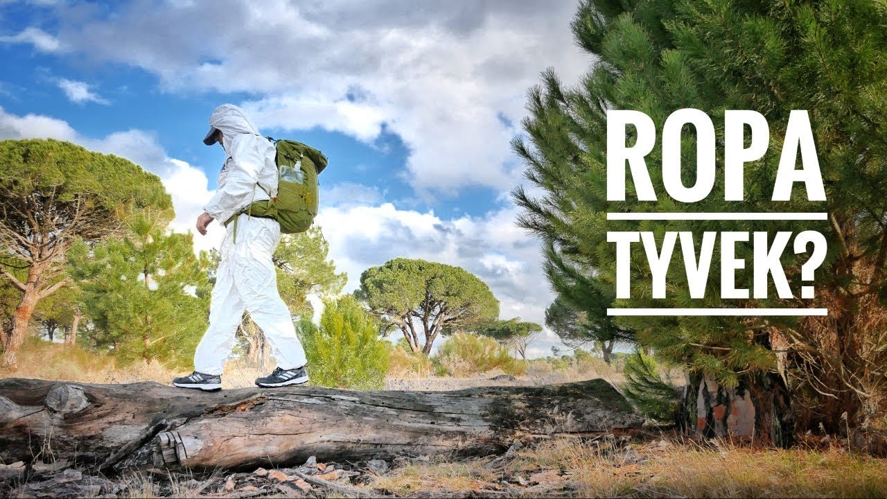 Ropa Tyvek ¿Se puede usar? lluvia viento