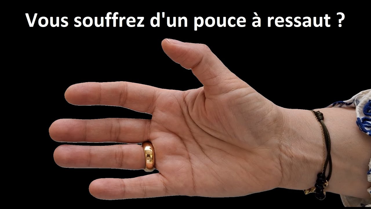 POUCE RESSAUT TRAITEMENT PAR ATTELLE