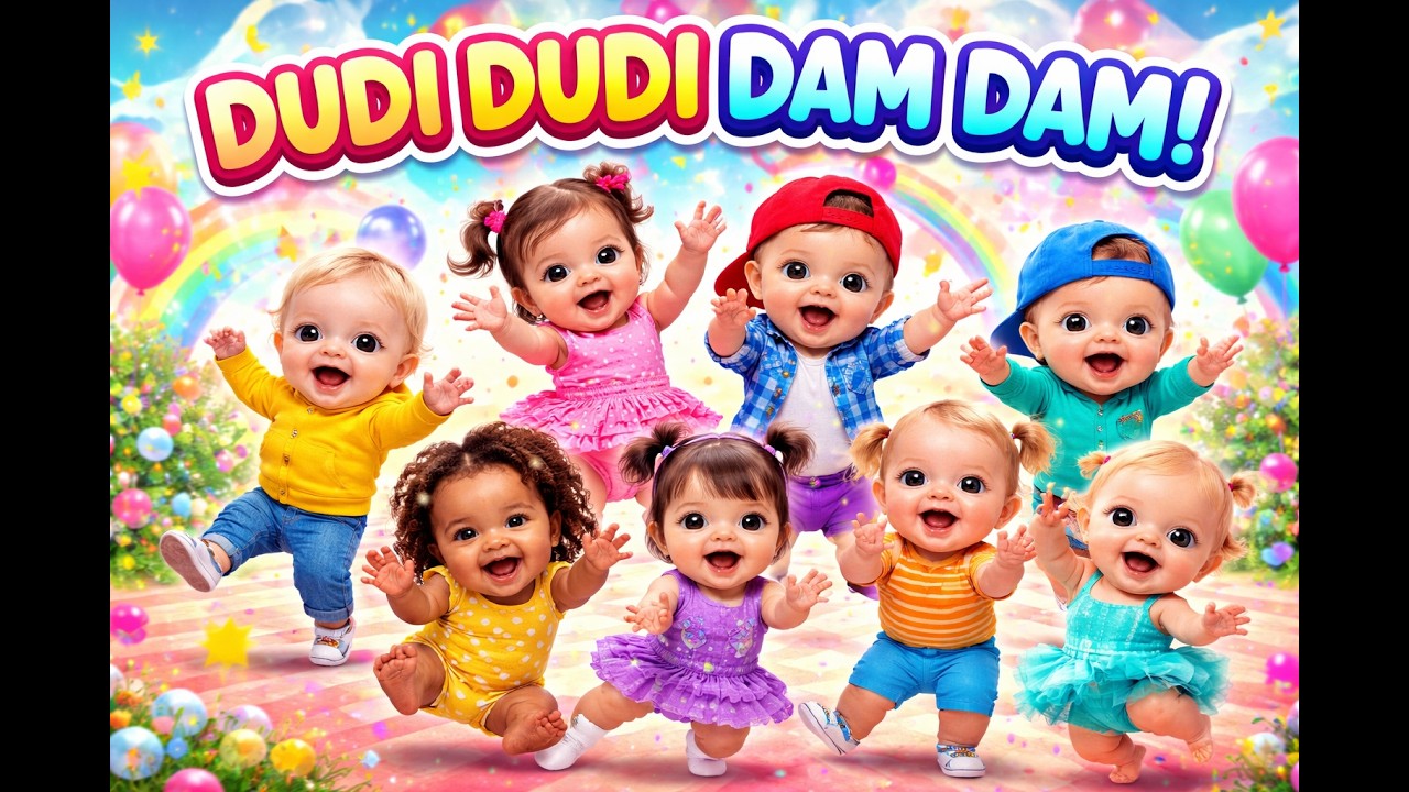 Dudi Dudi Dam Dam Dance  | Dancing Babies Compilation | Cute Baby Dance Video 2026