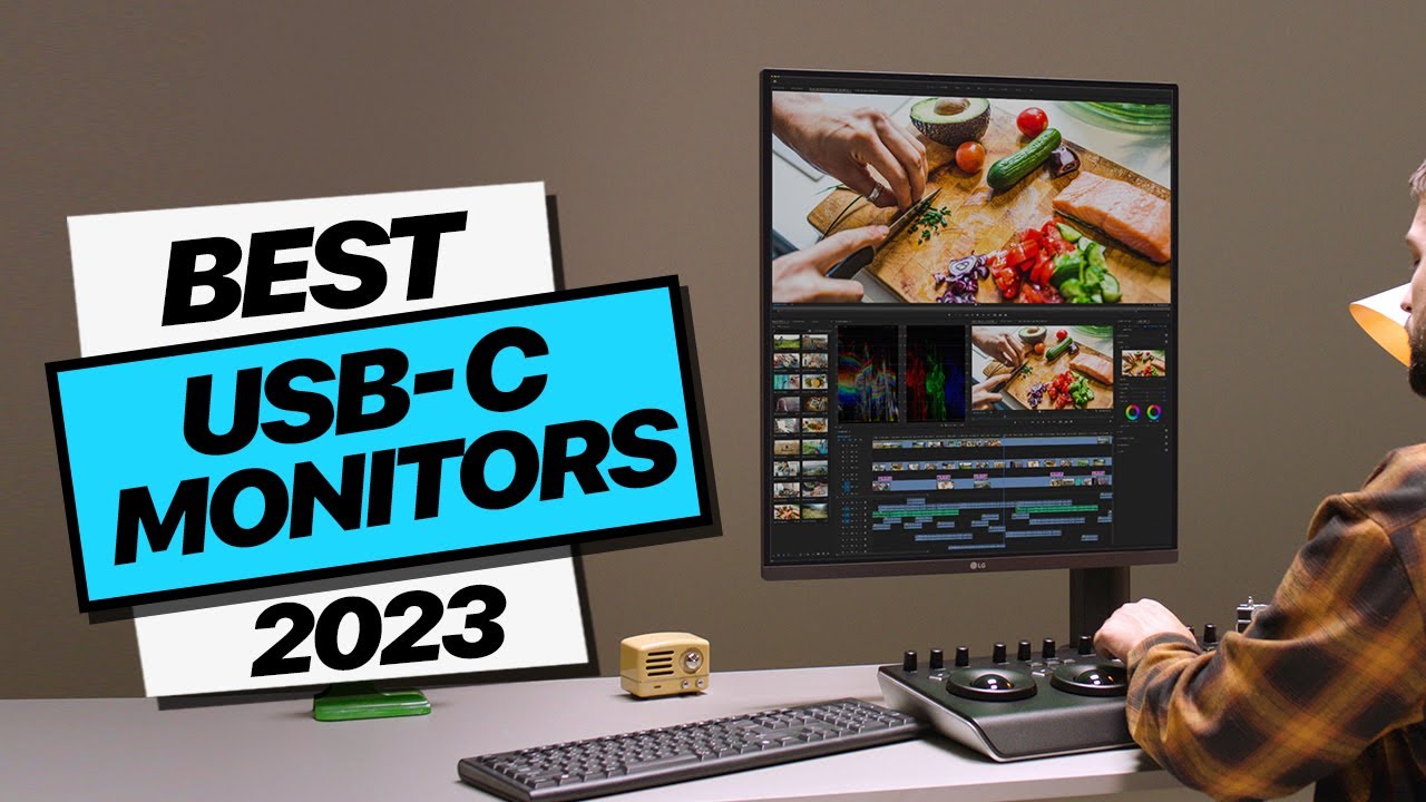 TOP 6: Best USB-C Monitor 2023 | top displays for Windows laptops and MacBooks!