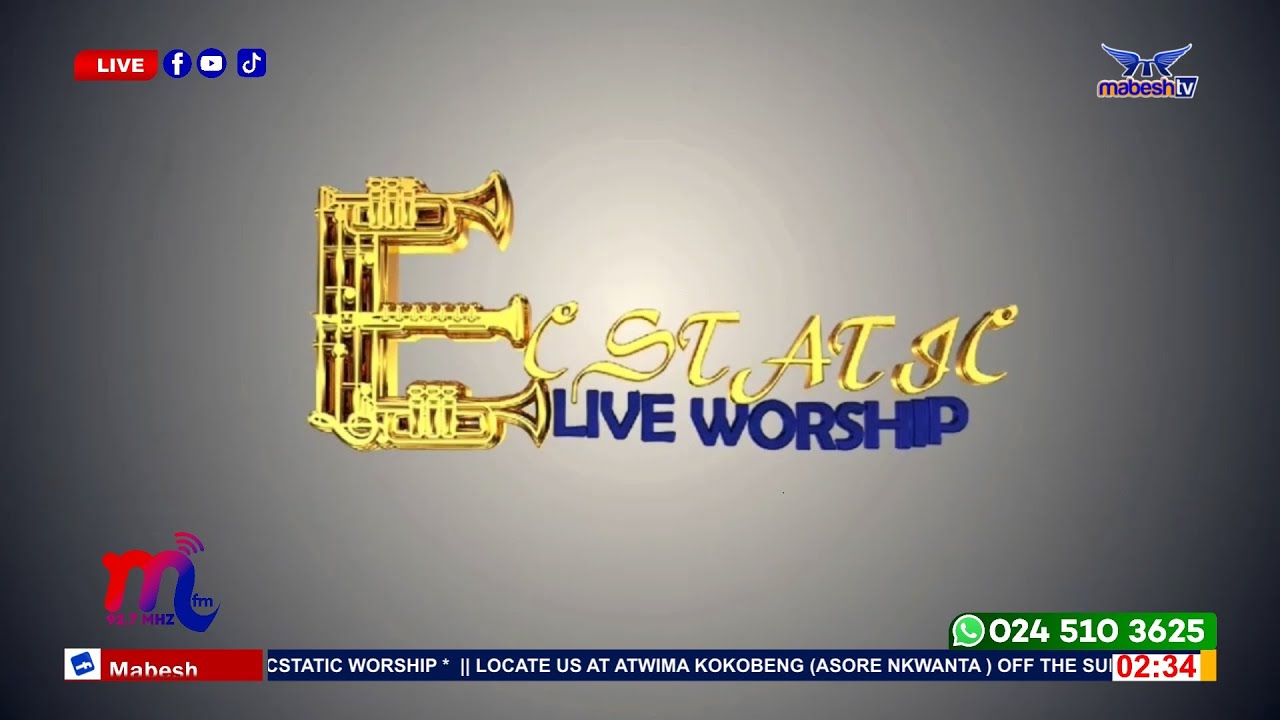 ECSTATIC WORSHIP WITH OHEMAA KORRESH ON MABESH 92.7FM ||ARTIST: LORDIA SARH &  SPIRITMAN ||06/02/26