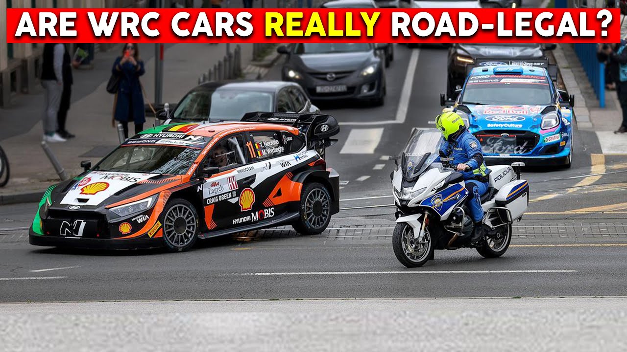 Are WRC Cars ACTUALLY Road Legal Vehicles?