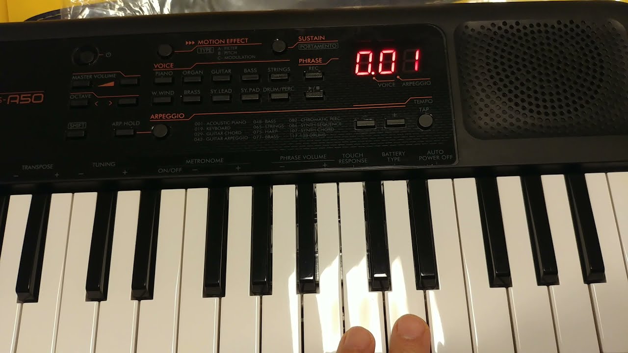Распаковка Синтезатор Yamaha PSSA50 из Rozetka