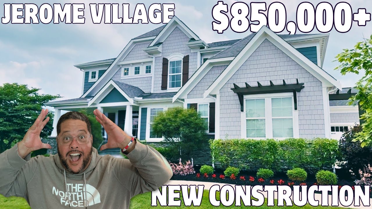 Luxury New Homes in Jerome Village | Plain City & Dublin Ohio Real Estate Tour | Columbus Ohio