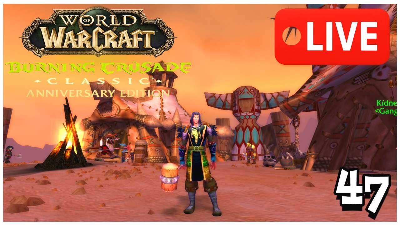 TBC Hype! First Time Leveling A Paladin In World Of Warcraft The Burning Crusade!