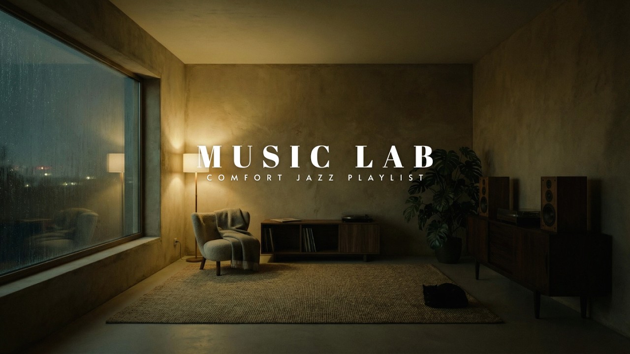 Relaxing Jazz Playlist | Quiet Music by the Window for Unwind, Soft Nights, Slow Living