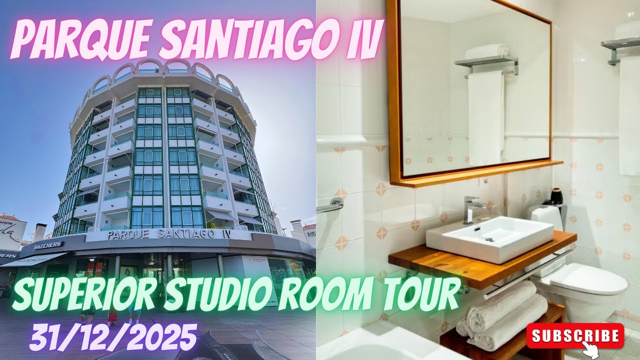Parque Santiago IV, Las Americas, Tenerife | 31/12/2025 | Superior Studio Room Tour 💚
