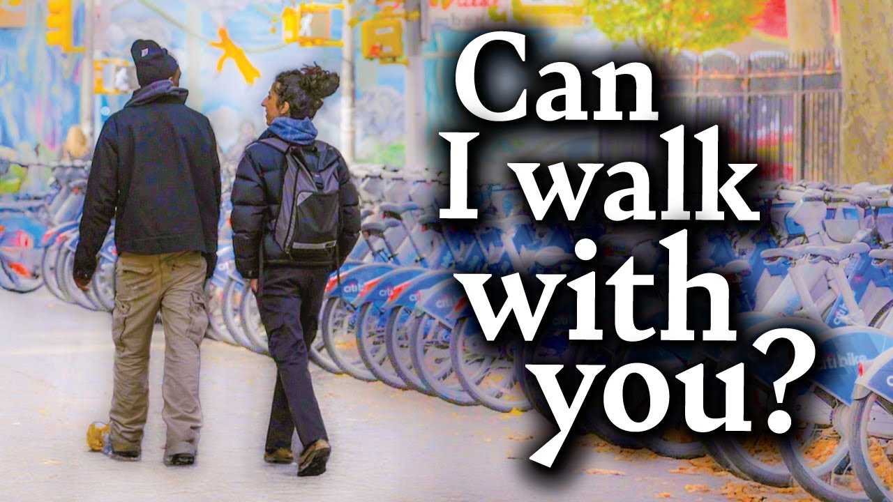 Я спрашивал незнакомцев, могу ли я пойти с ними...