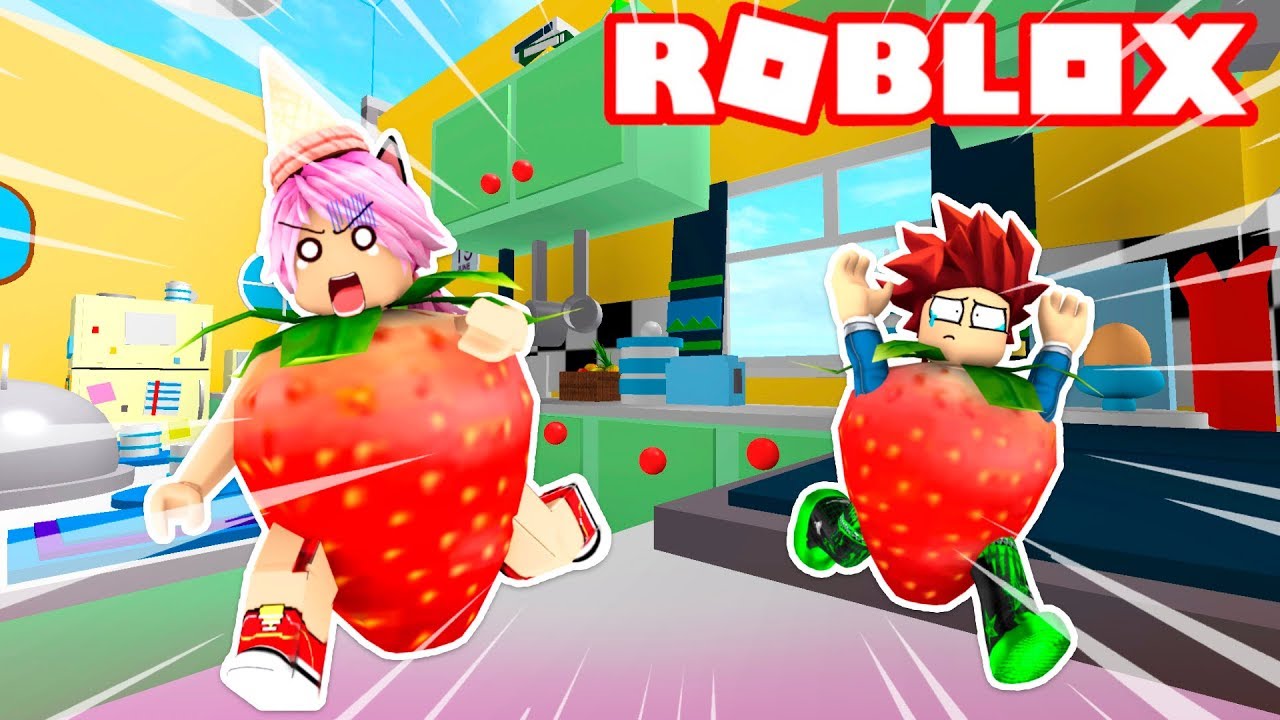 ESCAPA DE LA COCINA MÁS DIVERTIDA de ROBLOX 🍓😂