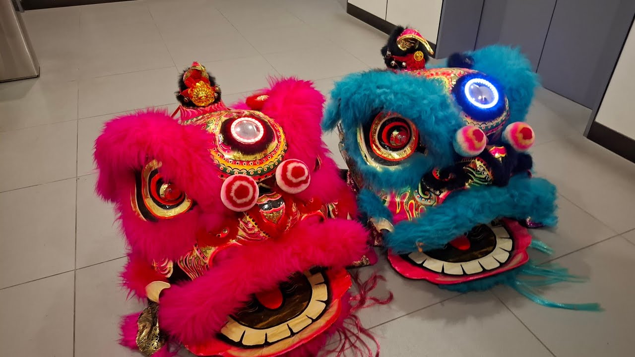 香港陳國健龍獅團 國棟體育會 @ YA LOGISTICS 丙午年正月初十新春團拜。James Chan Lion Dance