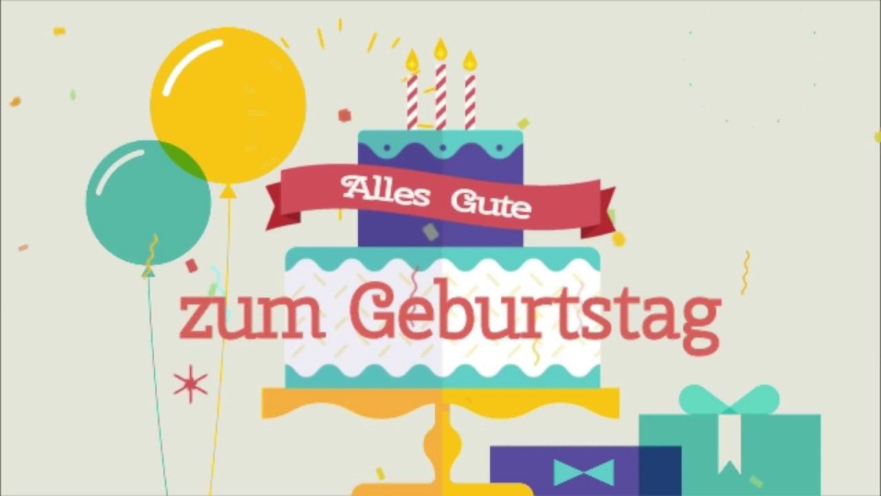 ... zum Geburtstag ... | Animation | Digitaler Gru&szlig; | eCard