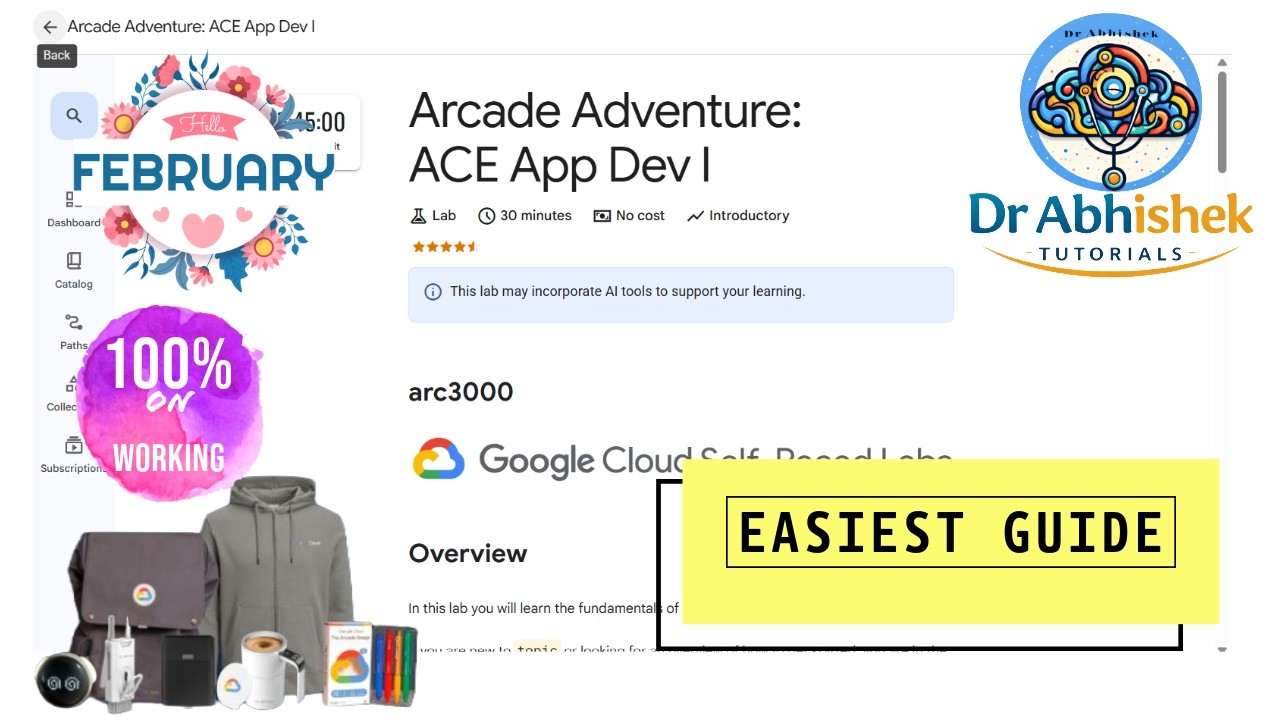 Arcade Adventure: ACE App Dev I | #arc3000 #qwiklabsarcade2026