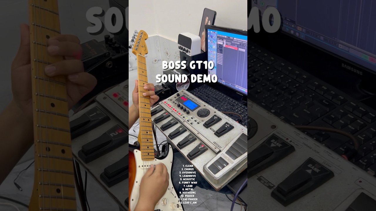 Boss Gt10 Sound Demo