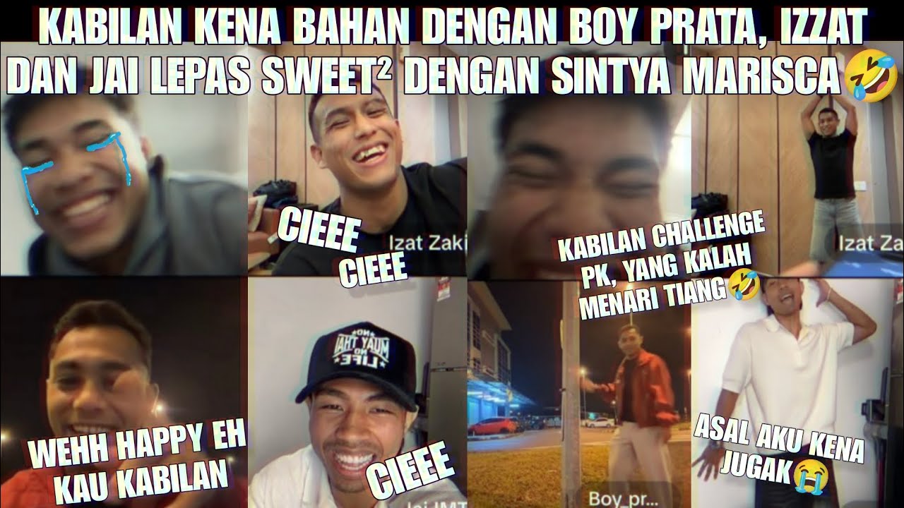 KABILAN KENA BAHAN DENGAN BOY PRATA, IZZAT DAN JAI LEPAS BERSWEET DENGAN SINTYA MARISCA