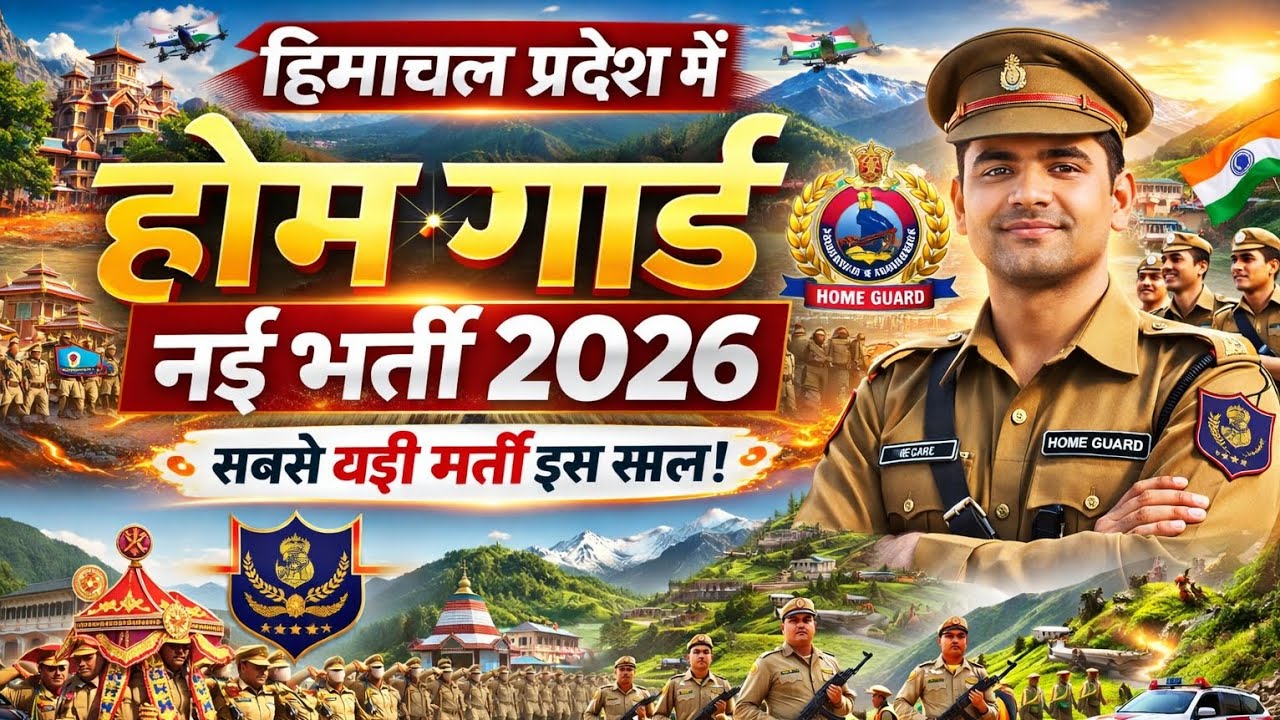 Himachal Pradesh Home Guard Bharti 2026 | कब होगी भर्ती? पूरी जानकारी 