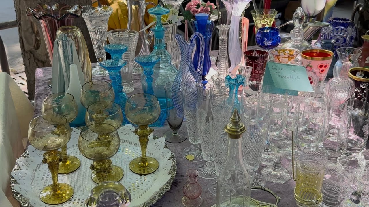 Большая барахолка в Штутгарте. Видеообзор. Цены.