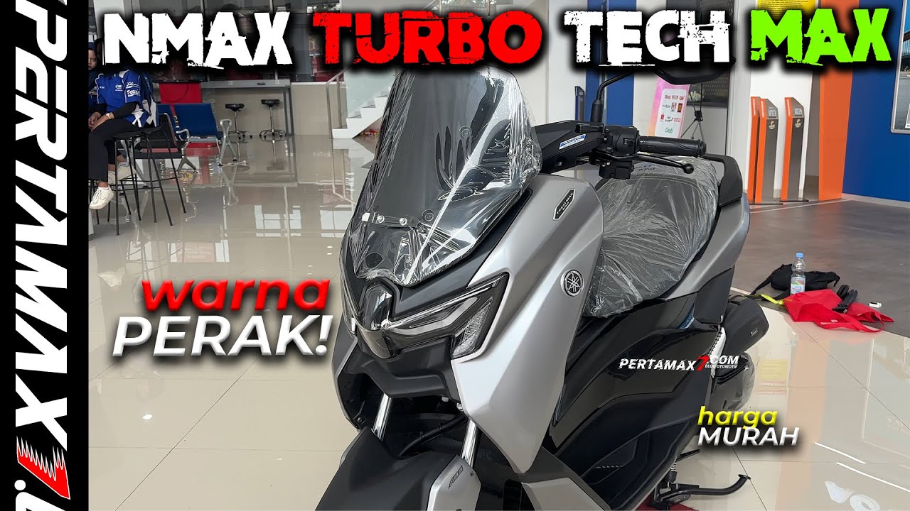 REVIEW Yamaha NMAX TURBO Tech MAX 2026 Warna Perak Elixir Dark Silver Harga Jawa Tengah Murah #nmax