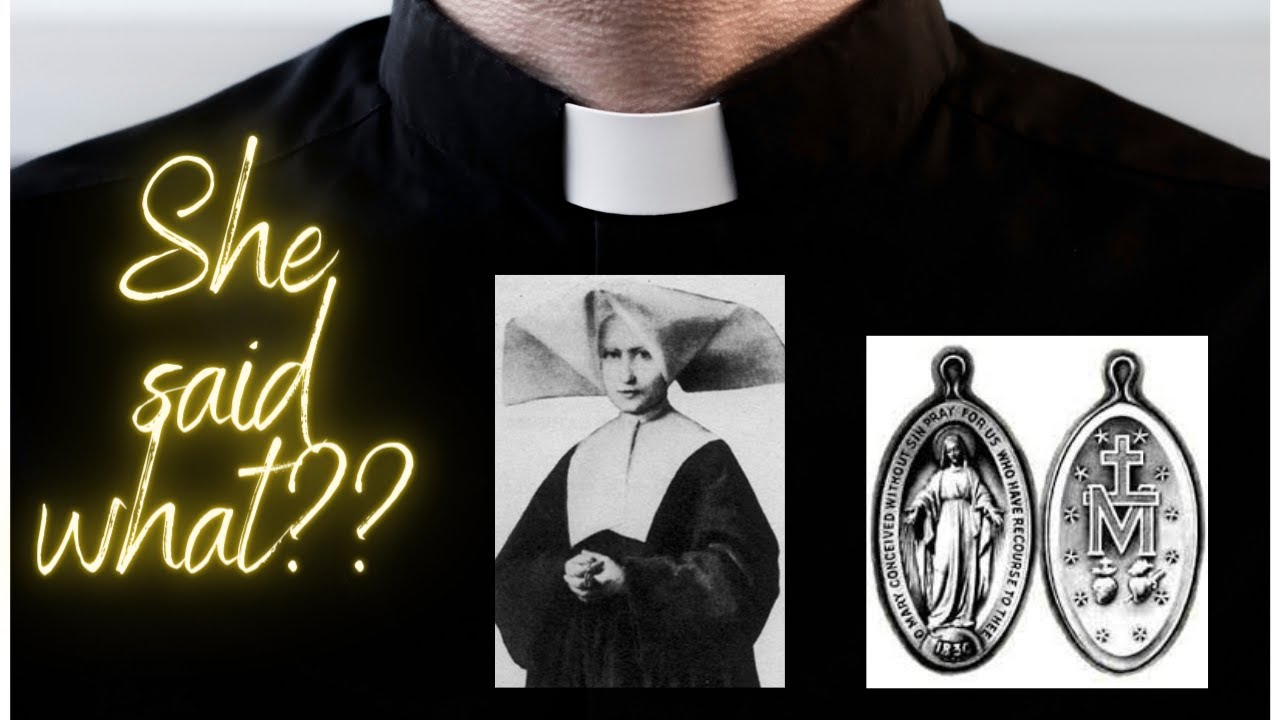 What St.Catherine Laboure told her spiritual confessor that shocked him silent