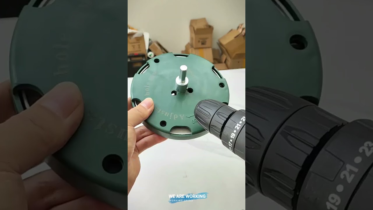 🔵 Versatile Adjustable Circle Cutter for Custom-Sized Holes