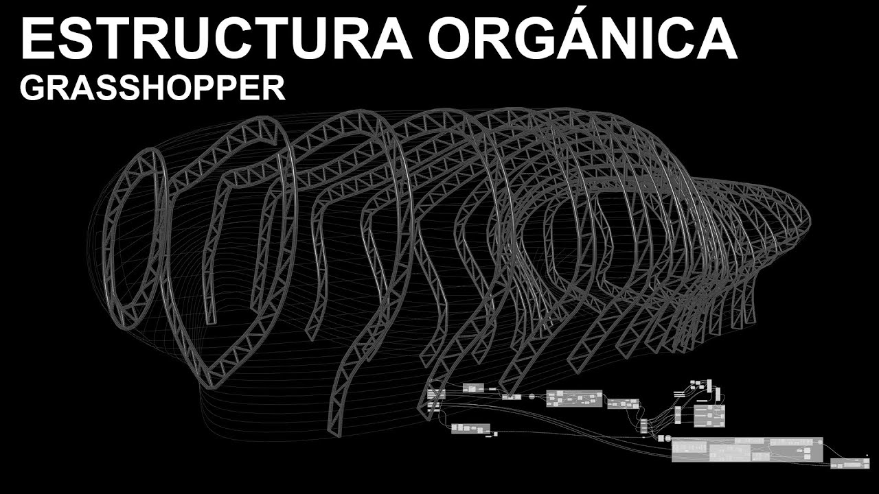 Estructura Orgánica Fácil | GRASSHOPPER