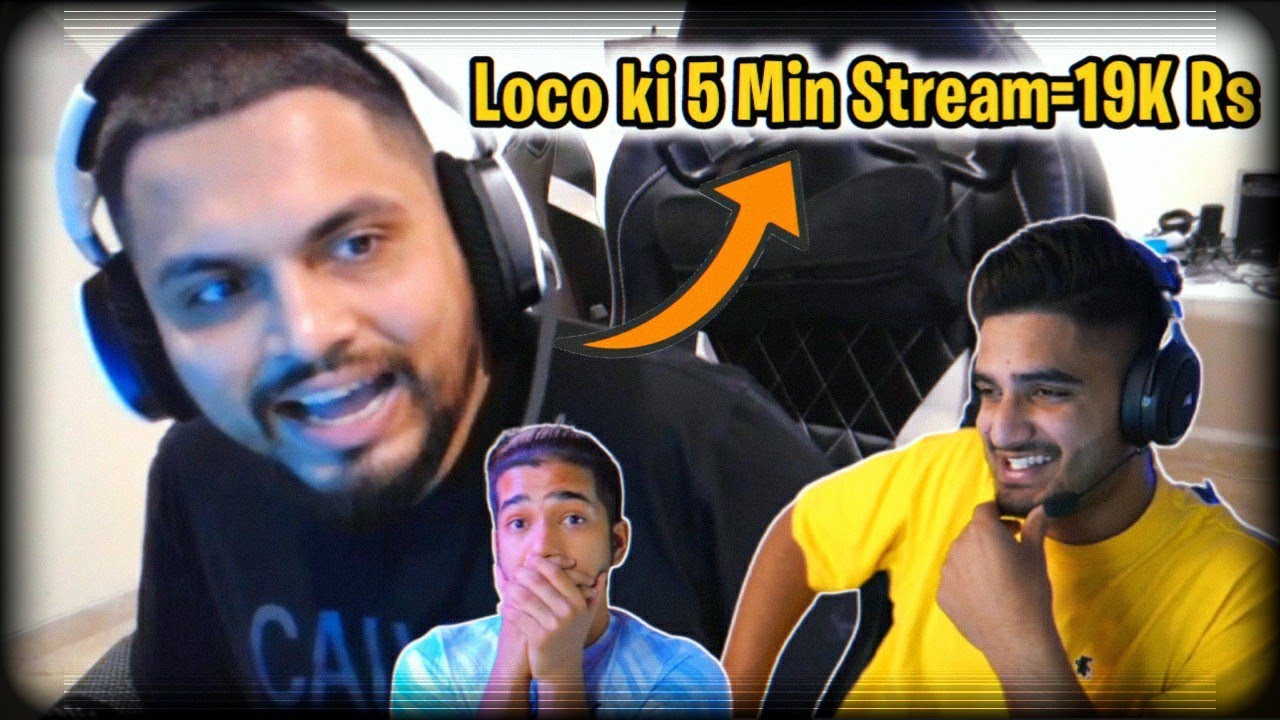 19000 Rs for 5 Min Loco Stream 🤗 Savage Sid