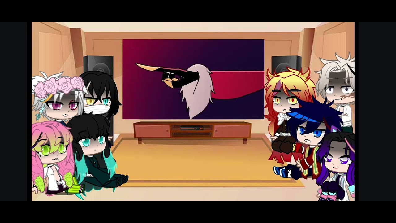 Los pilares reaccionan a poison ( hazbin hotel T1 ) 🩷🥀