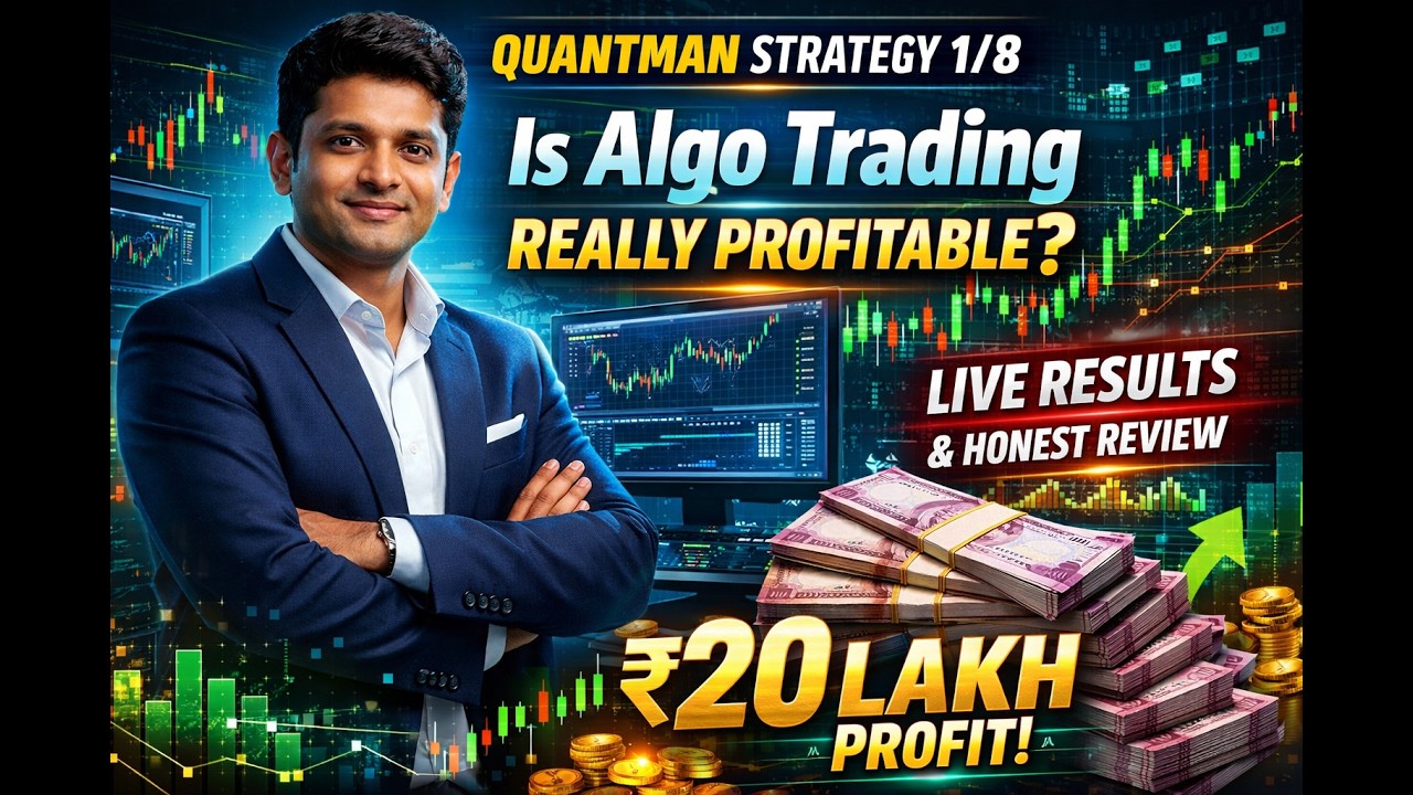 Стратегия Quantman 1/8 | Действительно ли алгоритмическая торговля прибыльна? Результаты в реальн...