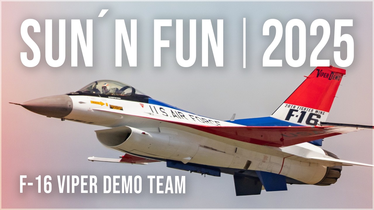 F-16 Viper Demo Team | Sun´n Fun 2025