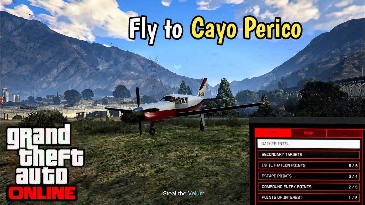 GTA V: Cayo Perico_ Intel gathering 💸#gta #ps5 #gtaonline