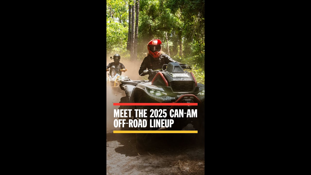 2025 Can-Am Lineup Sneak Peek: New ATVs & SxS in Action! 🔥🤘 
