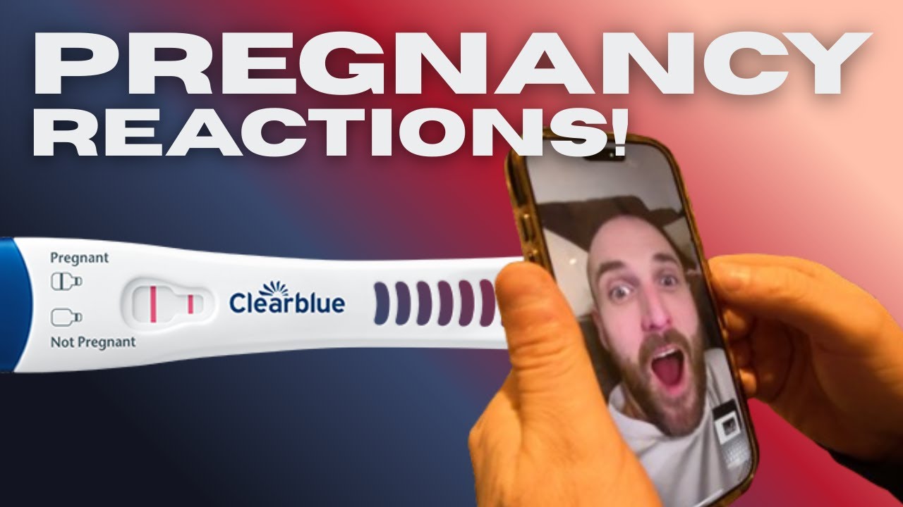 Pregnancy Reactions! We tell our friends & family! 