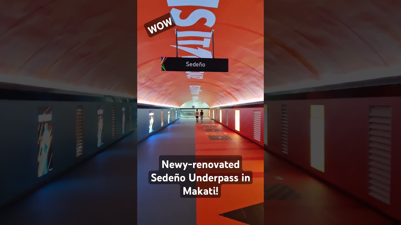 Ang Ganda ng Transformation! Ito na ang Bagong Look ng Sede&ntilde;o Underpass 🇵🇭