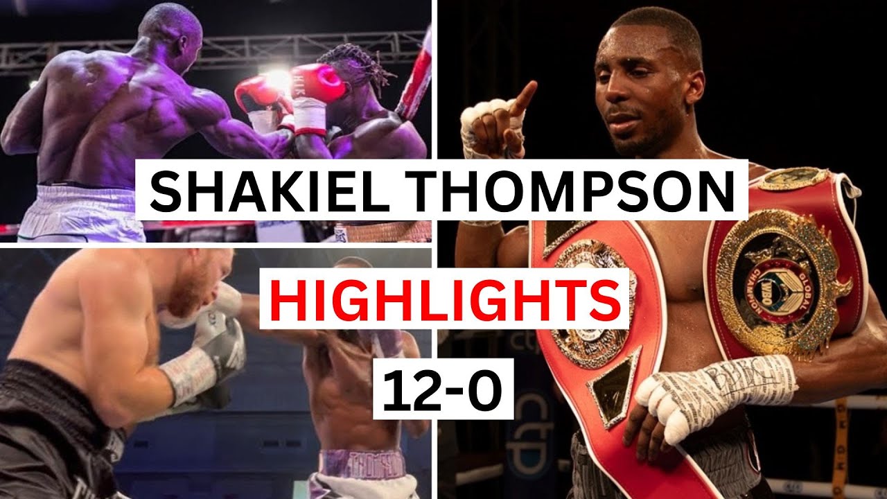 Shakiel Thompson (12-0) Highlights & Knockouts